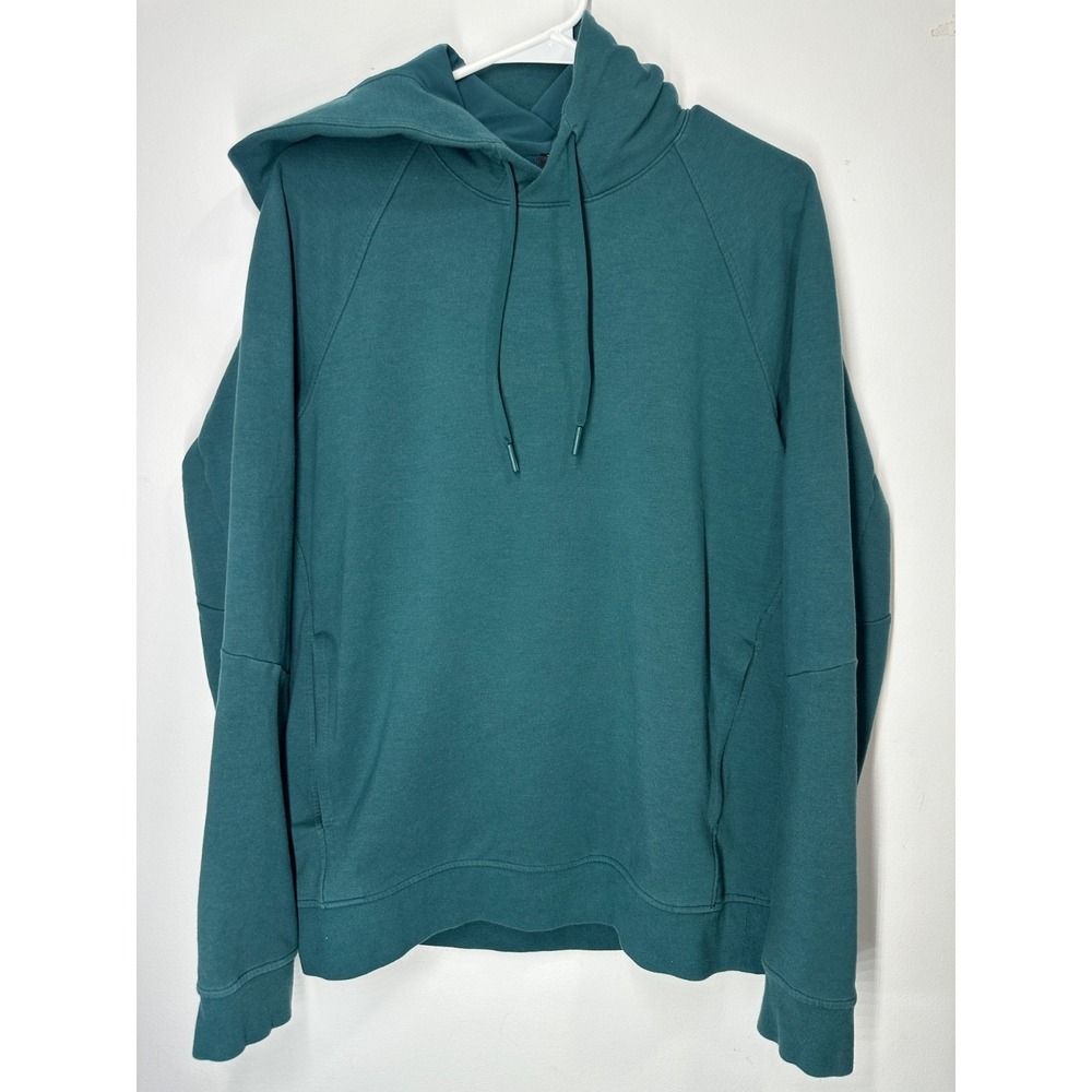 Lululemon City Sweat Pullover‎ Hoodie Dark Green Sweater Men's Medium